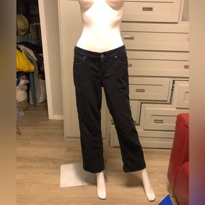 Black Sonoma corduroy pants size 8P